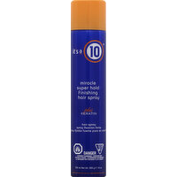 IT'A A 10 Finishing Hair Spray, Miracle, Super Hold - 10 Ounce 