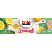 Dole Lemonade, Strawberry - 12 Each 