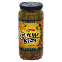 Matt & Steves Beans, Hot & Spicy, Pickled - 16.9 Ounce