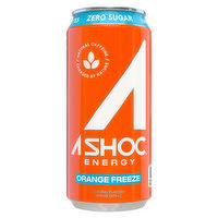 A Shoc Energy Drink, Orange Freeze - 16 Fluid ounce 