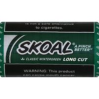 Skoal Smokeless Tobacco, Classic Wintergreen, Long Cut