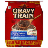 Gravy Train Dog Food, Beefy Classic, Value Size - 35 Pound 