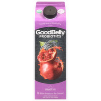 GoodBelly Juice Drink, Pomegranate Blackberry Flavor - 1 Quart 