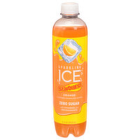 Sparkling Ice Sparkling Water, Zero Sugar, Orange Flavored - 17 Fluid ounce 