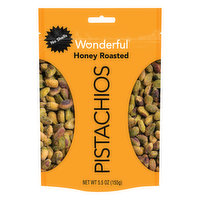 Wonderful Pistachios, Honey Roasted - 5.5 Ounce 