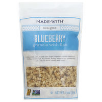 Made With Granola with Flax, Blueberry - 13 Ounce