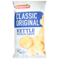 Brookshire's Potato Chips, Classic Original, Kettle - 8.5 Ounce 