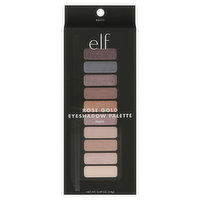 e.l.f. Eyeshadow Palette, Nude, Rose Gold 83277 - 0.49 Ounce 