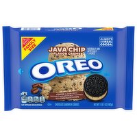 OREO Java Chip Creme Chocolate Sandwich Cookies, Family Size, 17 oz