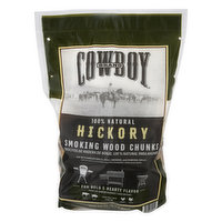 Cowboy Smoking Wood Chunks, Hickory - 1 Each 