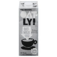 Oatly Oat Milk, 100% Vegan - 32 Fluid ounce 