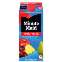 Minute Maid Minute Maid, Fruit Punch, Made W/ Real Fruit Juice, 59 fl oz - 59 Fluid ounce 