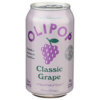 Olipop Soda, Classic Grape