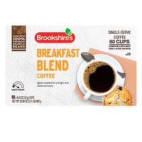 Brookshire's Breakfast Blend Single Serve Light Roast Coffee - 2.11 Pound 