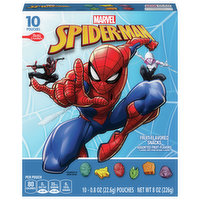 Betty Crocker Fruit Flavored Snacks, Assorted Fruit Flavors, Marvel Spider- Man - 0.8 Each