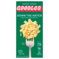 Goodles Noodles, Creamy Hatch Chile Popper Mac, Down the Hatch