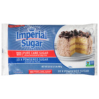 Imperial Sugar Powdered Sugar, 10 X, Pure Cane - 32 Ounce 