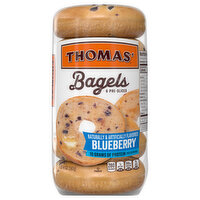 Thomas' Bagels, Blueberry, Pre-Sliced - 6 Each 