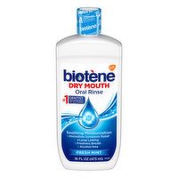 Biotene Oral Rinse, Dry Mouth, Fresh Mint - 16 Ounce