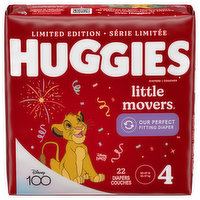 Huggies Diapers, Disney Baby, 4 (22-37 lb) - 22 Each