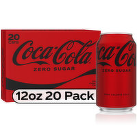 Coca-Cola Cola, Zero Sugar - 20 Each 