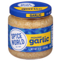 Spice World Garlic, Minced - 8 Ounce 