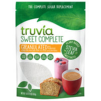 Truvia Sweetener, Stevia Leaf, Granulated, All-Purpose, Plant-Based - 16 Ounce 