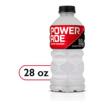 Powerade Sports Drink, White Cherry - 28 Fluid ounce 