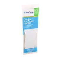 Topcare Double Air Foam Insoles For Men And Women, One Size Fits Most - 1 Each 