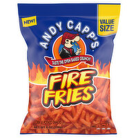 Andy Capp's Corn & Potato Snacks, Fire Fries, Value Size - 8 Ounce 