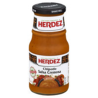 Herdez Salsa Cremosa, Chipotle, Medium - 15.3 Ounce 