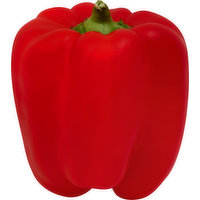 Fresh Bell Pepper, Red - 0.5 Pound 
