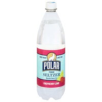 Polar Seltzer, Premium, Raspberry Lime - 33.8 Fluid ounce 