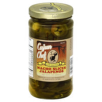 Cajun Chef Jalapenos, Nacho Slices - 12 Ounce 