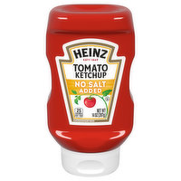 Heinz No Salt Added Tomato Ketchup - 14 Ounce 