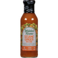 Walden Farms Dressing, Sesame Ginger - 12 Ounce 