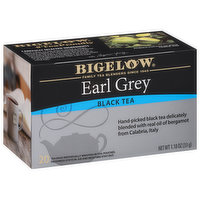 Bigelow Black Tea, Earl Grey, Tea Bags - 20 Each 