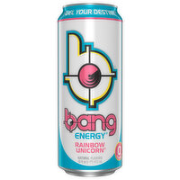 bang Energy Drink, Rainbow Unicorn - 16 Ounce 