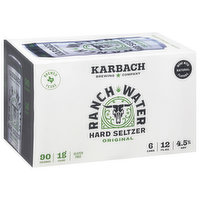Karbach Brewing Company Hard Seltzer, Original, Ranch Water - 6 Each