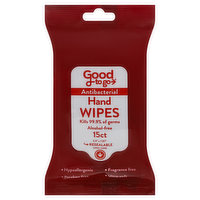 Good To Go Hand Wipes, Antibacterial - 15 Each 