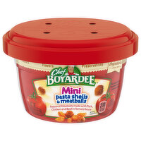 Chef Boyardee Pasta Shells and Meatballs, Mini - 7.5 Ounce 