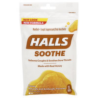Halls Cough Drops, Honey - 30 Each 
