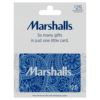 Marshalls Gift Card, $25