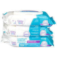 Tippy Toes Flushable Wipes, Melonberry Scent