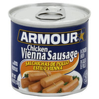 Armour Vienna Sausage, Chicken - 4.6 Ounce 