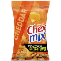 Chex Mix Snack Mix, Cheddar, Savory - 8.75 Ounce 