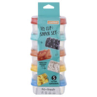 Fit & Fresh Snack N' Stack Set - 4 Each 