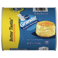 Pillsbury Biscuits, Butter Tastin, Southern Homestyle - 5 Each