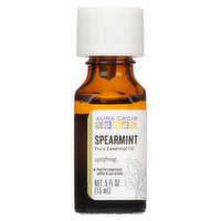 Aura Cacia Pure Essential Oil, Spearmint, Uplifting