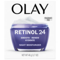 Olay Retinol 24, Fragrance Free - 1.7 Ounce 